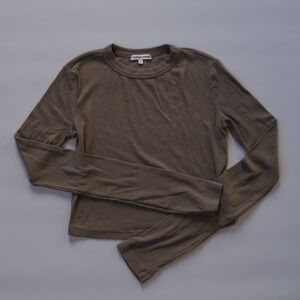 cotton citizens Long Sleeve grey Top